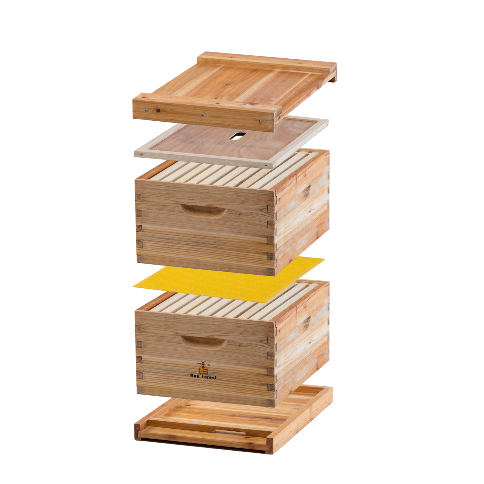 Beeforest Honeycomb Box (Tin Lid+ Boiling) Deep beeforest.shop