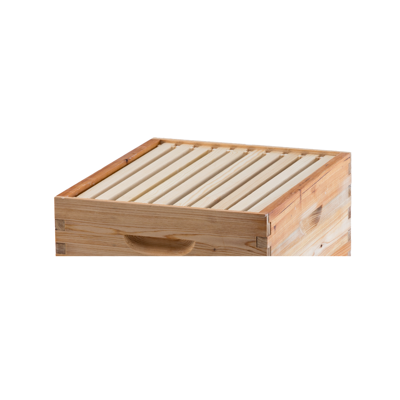 Beeforest Honeycomb Box (Tin Cover + Log) Deep beeforest.shop